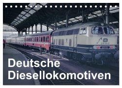 Cover-Bild zum Titel 'Deutsche Diesellokomotiven (Tischkalender 2026 DIN A5 quer), CALVENDO Monatskalender' von 'Michael Schulz-Dostal'