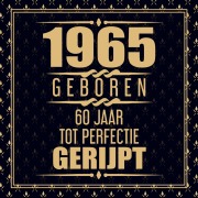 Cover-Bild zum Titel '1965 Geboren 60 Jaar Tot Perfectie Gerijpt' von 'Gold Wigman'