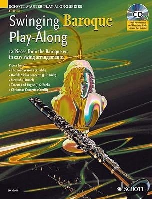 Swinging Baroque Play-Along for Clarinet [With CD (Audio)] - L'Estrange Alexander