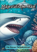Cover-Bild zum Titel 'Majestätische Haie' von 'Maxi Pinselzauber'