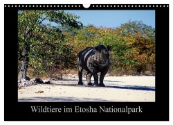 Cover-Bild zum Titel 'Wildtiere im Etosha Nationalpark (Wandkalender 2026 DIN A3 quer), CALVENDO Monatskalender' von 'Ewald Steenblock'