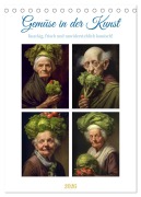 Cover-Bild zum Titel 'Gemüse in der Kunst (Tischkalender 2026 DIN A5 hoch), CALVENDO Monatskalender' von 'Steffen Gierok-Latniak'