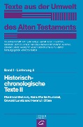 Cover-Bild zum Titel 'Historisch-chronologische Texte II' von 'Manfried Dietrich, Hans Martin Kümmel, Oswald Loretz, Heinrich Otten'