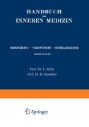 Cover-Bild zum Titel 'Grenzgebiete, Vergiftungen, Generalregister' von 'L. Bach-Marburg, Leo Mohr, Rudolf Staehelin'