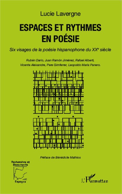 Espaces et rythmes en poésie - Lavergne
