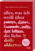 Cover-Bild zum Titel 'Alles, was ich weiß über die Liebe' von 'Dolly Alderton'