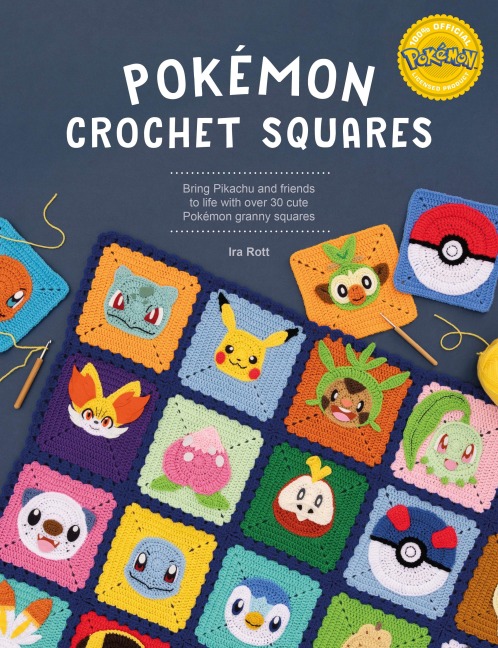 Pokémon Crochet Squares - Ira Rott