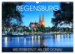 Cover-Bild zum Titel 'Regensburg - Welterbestadt an der Donau (Wandkalender 2026 DIN A3 quer), CALVENDO Monatskalender' von 'Val Thoermer'