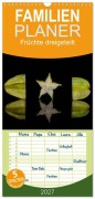 Cover-Bild zum Titel 'Familienplaner 2027 - Früchte dreigeteilt mit 5 Spalten (Wandkalender, 21 x 45 cm) CALVENDO' von 'Beate Goerz'