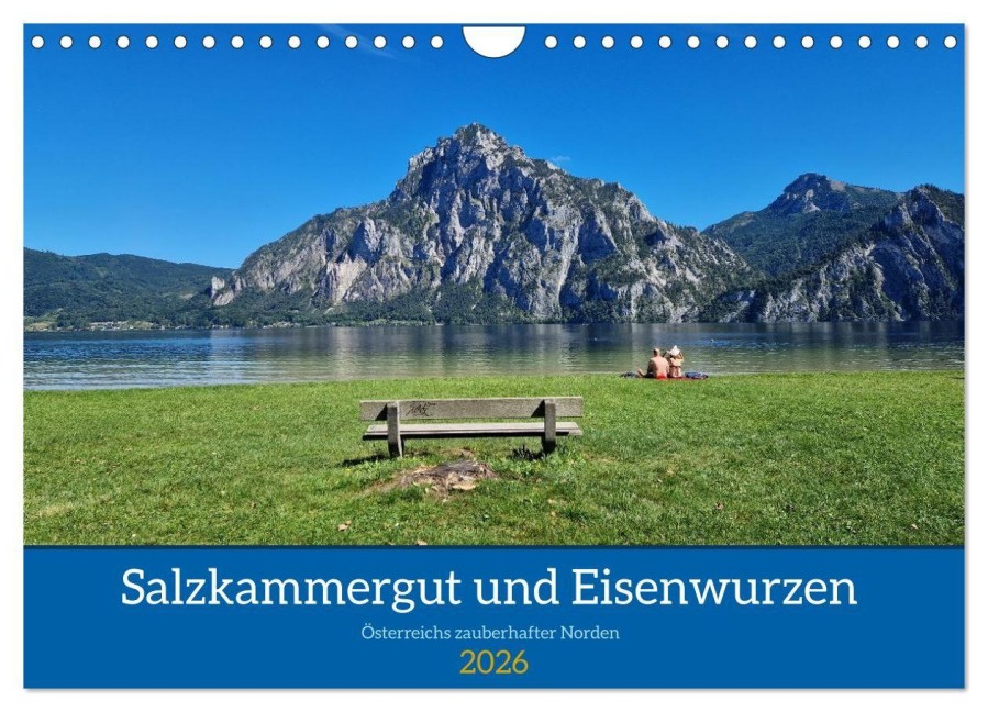 Salzkammergut und Eisenwurzen (Wandkalender 2026 DIN A4 quer), CALVENDO Monatskalender - Kurt Ganglbauer