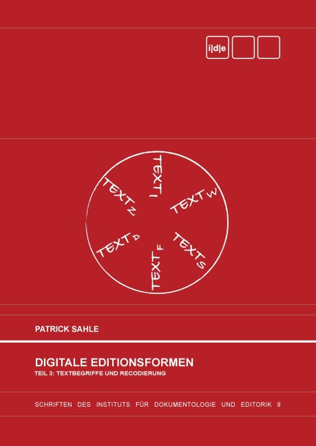 Digitale Editionsformen - Teil 3: Textbegriffe und Recodierung - Patrick Sahle