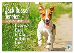Cover-Bild zum Titel 'Jack Russell Terrier: Komm spielen (Wandkalender 2026 DIN A4 quer), CALVENDO Monatskalender' von 'Calvendo Calvendo'