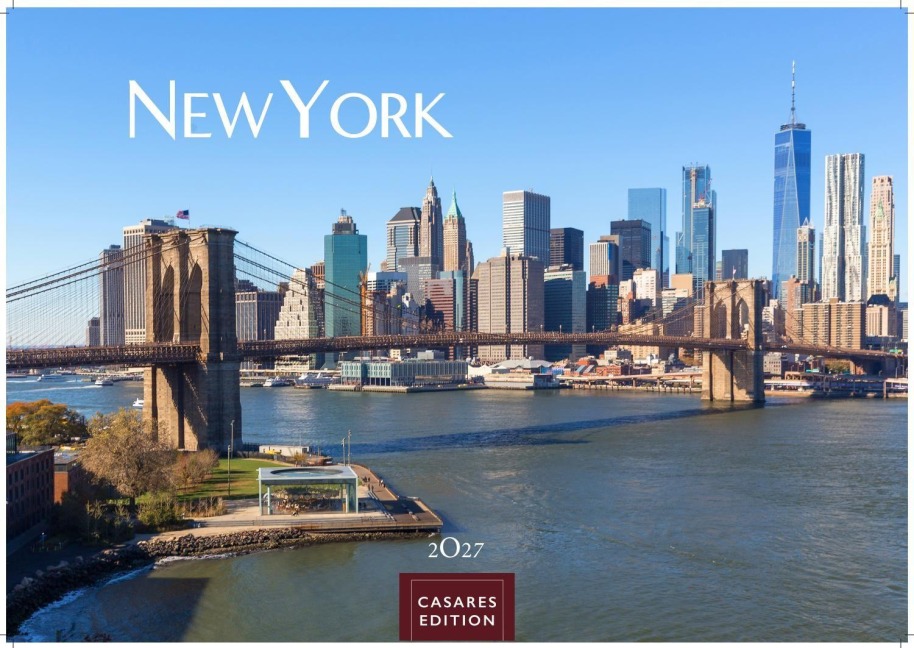 New York Kalender 2027 - Wandkalender | Fotokalender Nordamerika 24x35cm - Faszinierende Ansichten der Stadt, die niemals schläft, als Geschenk oder Blickfang - 