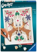 Cover-Bild zum Titel 'CreArt, Malen nach Zahlen Adults Trend - Weihnachtlicher Hirsch' von ''