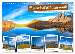 Cover-Bild zum Titel 'Piesendorf & Niedernsill (Wandkalender 2026 DIN A4 quer), CALVENDO Monatskalender' von 'Christa Kramer'