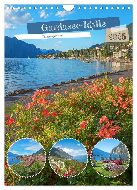 Gardasee-Idylle 2025 (Wandkalender 2025 DIN A4 hoch), CALVENDO Monatskalender - SusaZoom SusaZoom