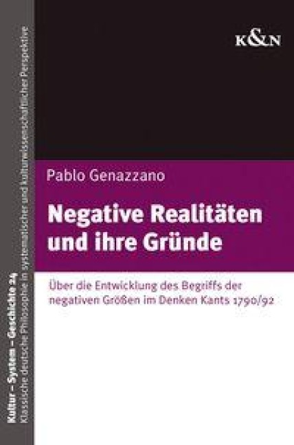Negative Realitäten und ihre Gründe - Pablo Genazzano