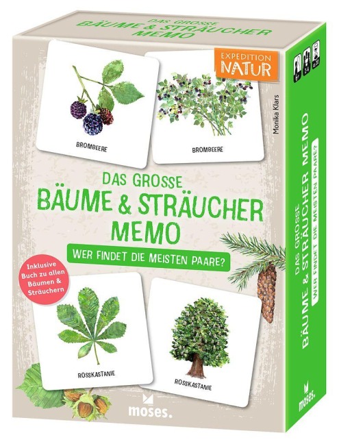 Das große Bäume & Sträucher Memo - Monika Klars