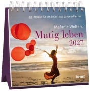 Cover-Bild zum Titel 'Wochenkalender 2027: Mutig leben' von 'Melanie Wolfers'