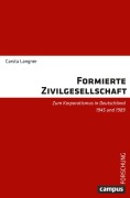 Cover-Bild zum Titel 'Formierte Zivilgesellschaft' von 'Carsta Langner'