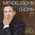 Cover-Bild zum Titel 'Carl Wolf spielt Werke von Mendelssohn,Schubert &' von 'Carl Wolf'