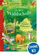 Cover-Bild zum Titel 'Willkommen in der Waldschule (Band 1) - Beste Freunde - Pfote drauf!' von 'Ann-Katrin Heger'