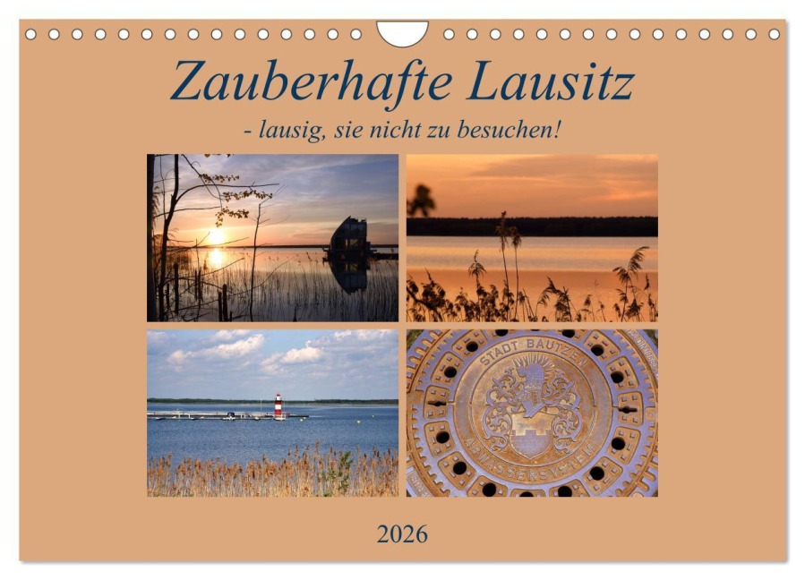Zauberhafte Lausitz (Wandkalender 2026 DIN A4 quer), CALVENDO Monatskalender - Pia Thauwald