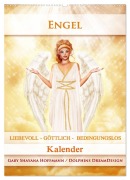 Cover-Bild zum Titel 'Engel - Kalender (Wandkalender 2026 DIN A2 hoch), CALVENDO Monatskalender' von 'Gaby Shayana Hoffmann'