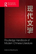 Cover-Bild zum Titel 'Routledge Handbook of Modern Chinese Literature' von ''
