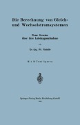 Cover-Bild zum Titel 'Die Berechnung von Gleich- und Wechselstromsystemen' von 'Friedrich Natalis'