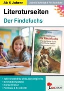 Cover-Bild zum Titel 'Der Findefuchs - Literaturseiten' von 'Jasmin Schmidt, Tim Schrödel'