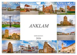 Cover-Bild zum Titel 'Anklam Impressionen (Wandkalender 2026 DIN A4 quer), CALVENDO Monatskalender' von 'Dirk Meutzner'
