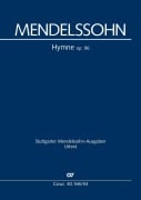 Cover-Bild zum Titel 'Hymne (Klavierauszug, auch Orgelauszug)' von 'Felix Mendelssohn Bartholdy'