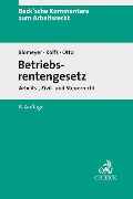 Cover-Bild zum Titel 'Betriebsrentengesetz' von 'Wolfgang Blomeyer, Klaus Otto, Christian Rolfs, Andreas Jakob, Detlef Lülsdorf'