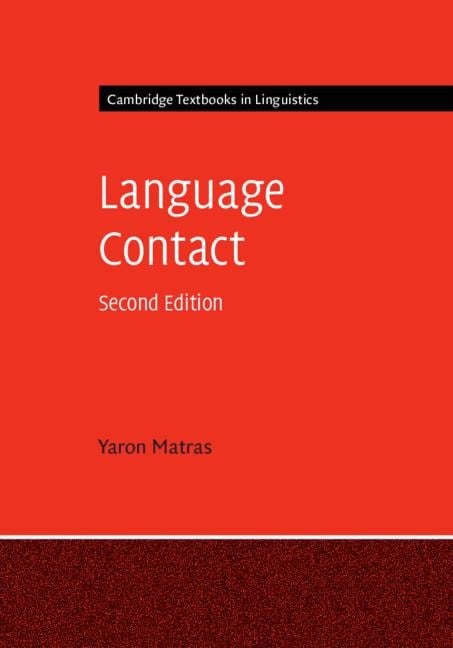 Language Contact - Yaron Matras