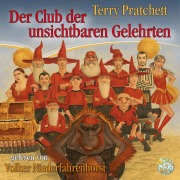 Cover-Bild zum Titel 'Der Club der unsichtbaren Gelehrten' von 'Terry Pratchett'
