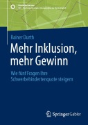 Cover-Bild zum Titel 'Mehr Inklusion, mehr Gewinn' von 'Rainer Durth'
