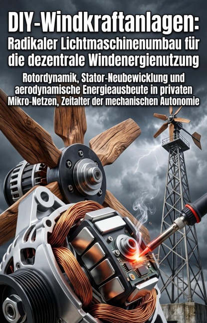 DIY-Windkraftanlagen: Radikaler Lichtmaschinenumbau für die dezentrale Windenergienutzung - Hendrik Misicher