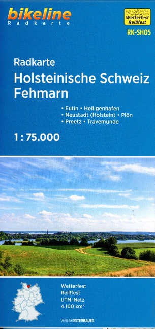 Radkarte Holsteinische Schweiz Fehmarn (RK-SH05) - 