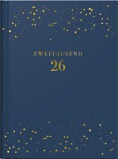 rido/idé 7013603026 | Taschenkalender Young Line Mini 2026 "Starry Night" | A6, Kunstleder - 