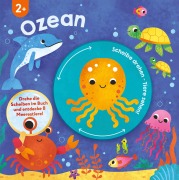 Cover-Bild zum Titel 'Scheibe drehen - Tiere sehen! Ozean' von 'Lily Holland'