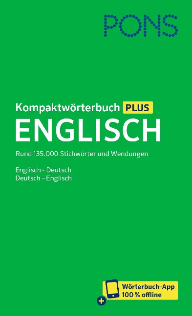 PONS Kompaktwörterbuch Englisch - 