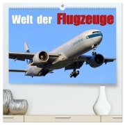 Cover-Bild zum Titel 'Welt der Flugzeuge (hochwertiger Premium Wandkalender 2026 DIN A2 quer), Kunstdruck in Hochglanz' von 'Daniel Philipp'