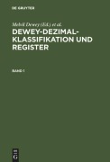 Cover-Bild zum Titel 'Dewey-Dezimalklassifikation und Register' von ''