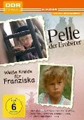 Cover-Bild zum Titel 'Pelle, der Eroberer + Weiße Kreide für Franziska' von 'Fred Noczynski, Martin Rötger, Gerhard Rosenfeld'