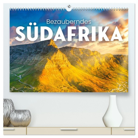 Bezauberndes Südafrika (hochwertiger Premium Wandkalender 2025 DIN A2 quer), Kunstdruck in Hochglanz - Happy Monkey