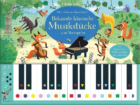 Mein Usborne-Klavierbuch: Bekannte klassische Musikstücke zum Nachspielen - Sam Taplin