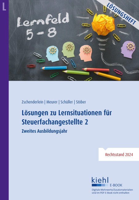 Lösungen zu Lernsituationen für Steuerfachangestellte 2 - Oliver Zschenderlein, Karin Schüller, Roswitha Stöber, Lena Meurer