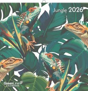 Cover-Bild zum Titel 'GreenLine Jungle 2026 - Wand-Kalender - Broschüren-Kalender - 30x30 - 30x60 geöffnet' von ''