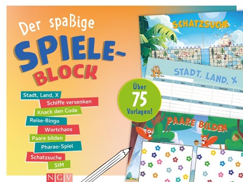 Der spaßige Spieleblock - 